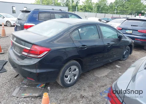 2014 Honda Civic Lx from USA, damaged, VIN 19XFB2F59EE044161